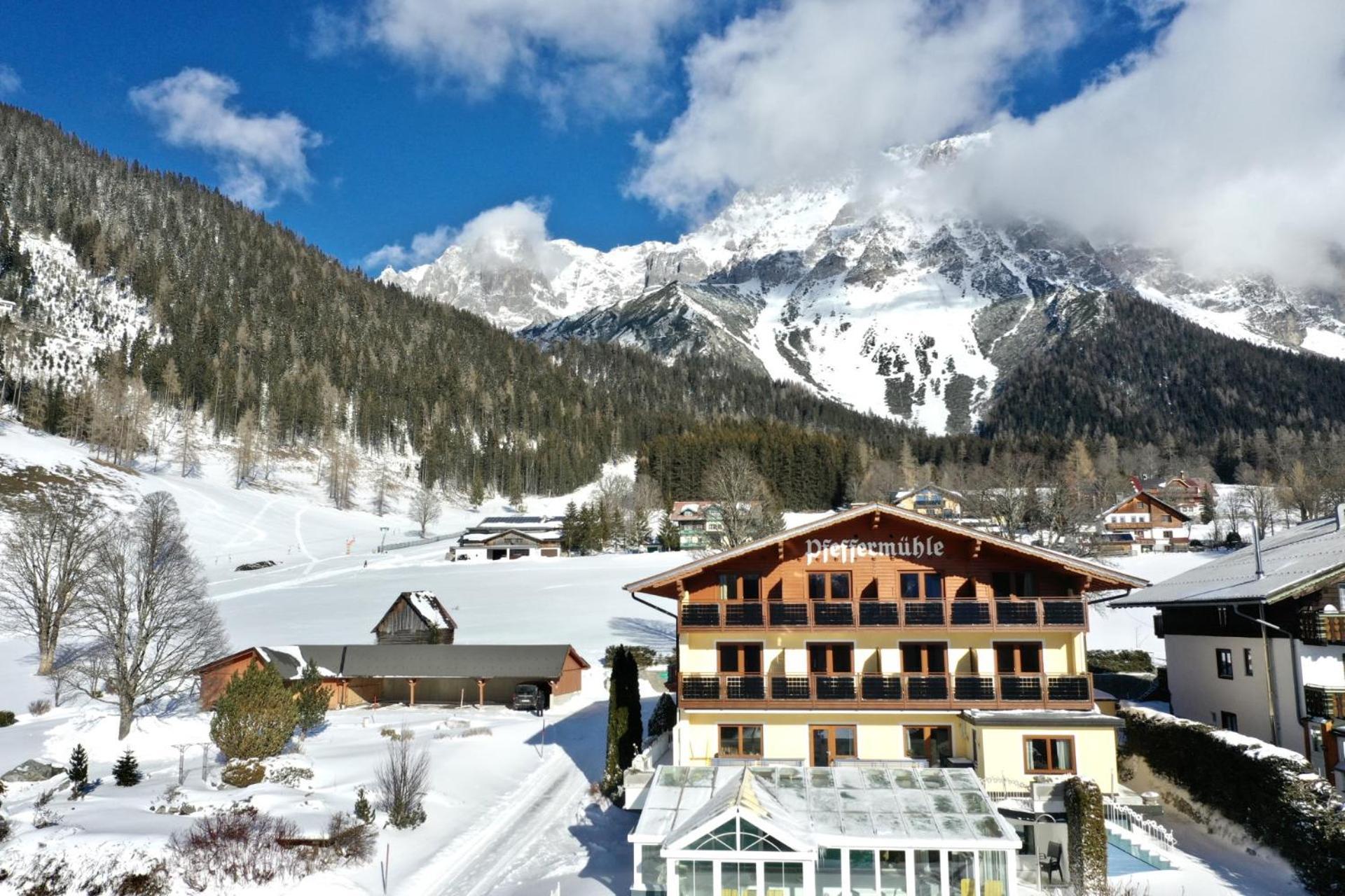 Aparthotel Pfeffermühle Ramsau am Dachstein Exterior foto